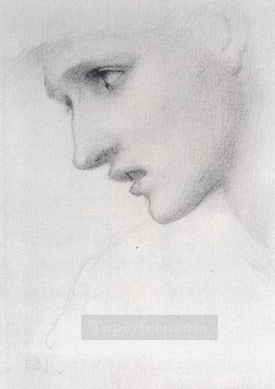 Profile To The Left PreRaphaelite Sir Edward Burne Jones Oil Paintings